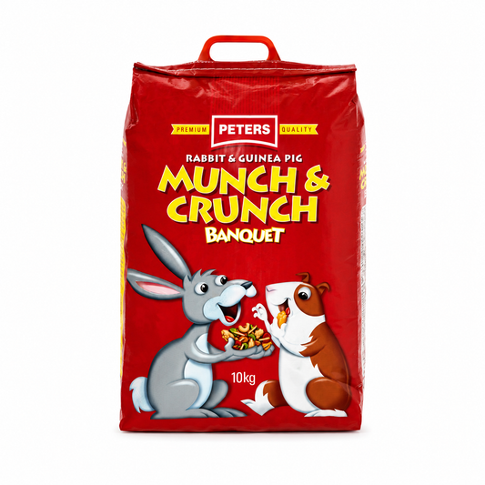 PETERS Rabbit and Guinea Pig Munch and Crunch 10kg