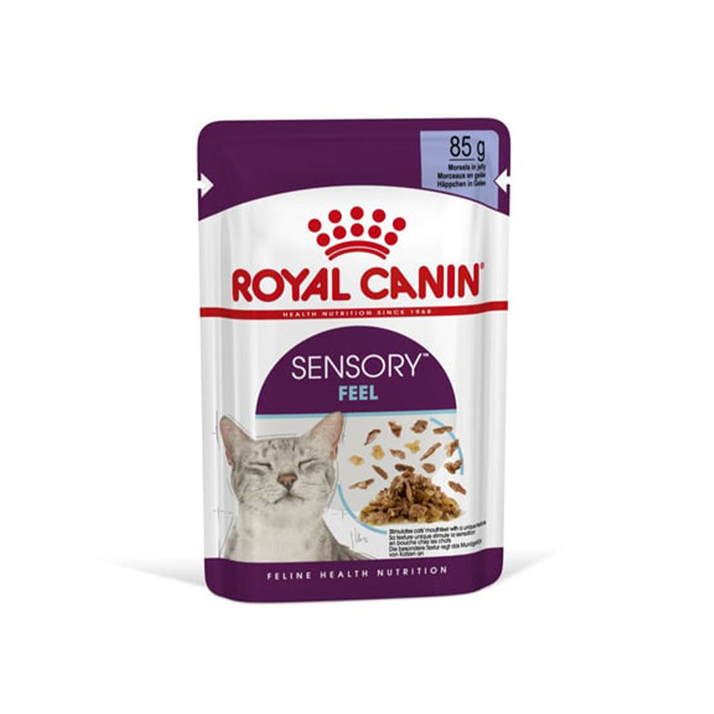 ROYAL CANIN Sensory Feel Jelly Adult Wet Cat Food 85g x 12