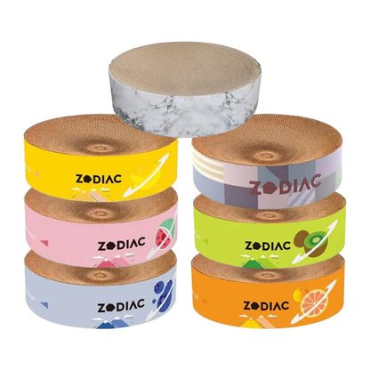 ZODIAC Round Cat Scratcher - 40X40X10cm