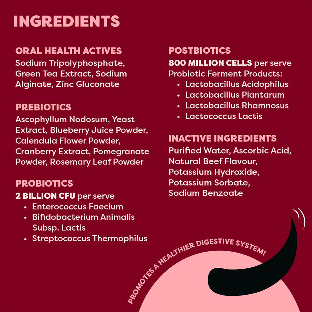 BELL & BONE Beef Dog Dental Topper 30ml