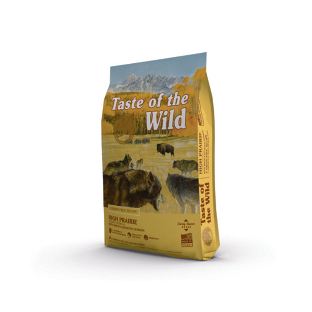 TASTE OF THE WILD High Prairie Bison Canine Formula Grain Free Dog Food