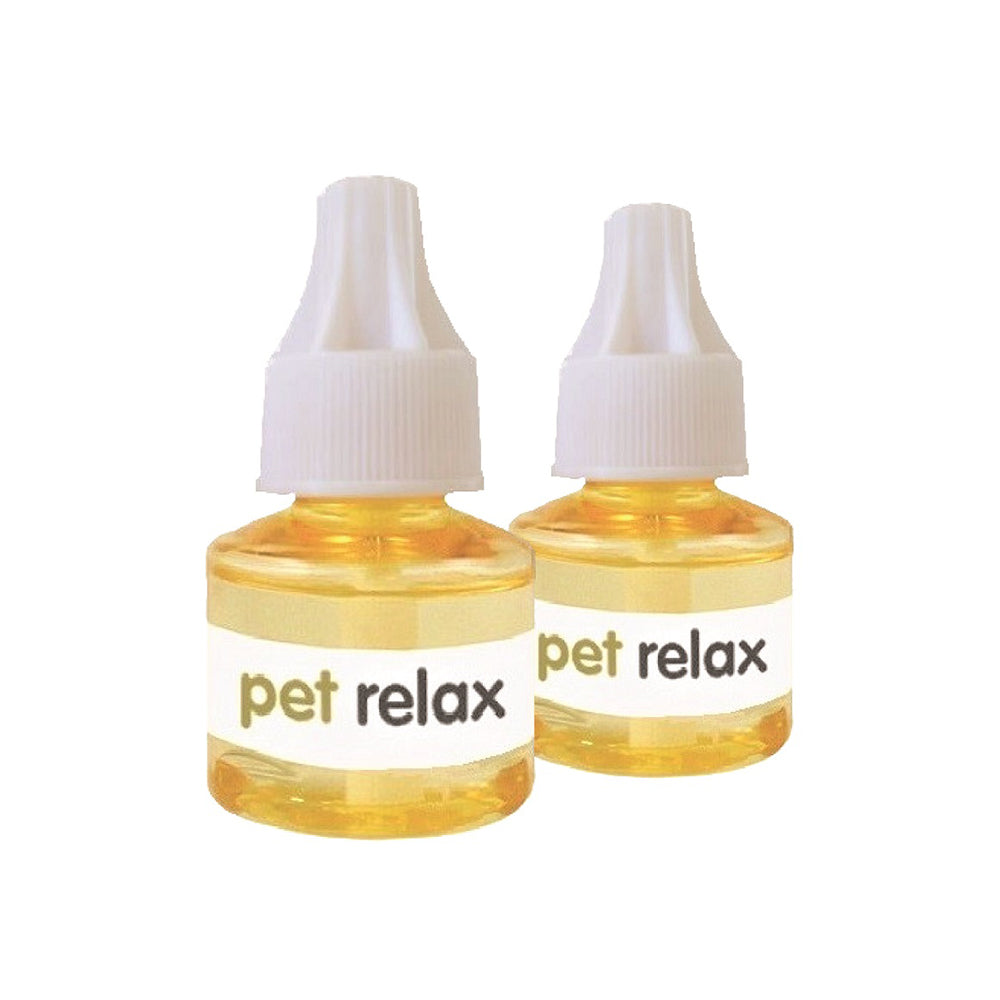 PET RELAX Plug Diffuser Refill For Dogs & Cats 2 x 40ml