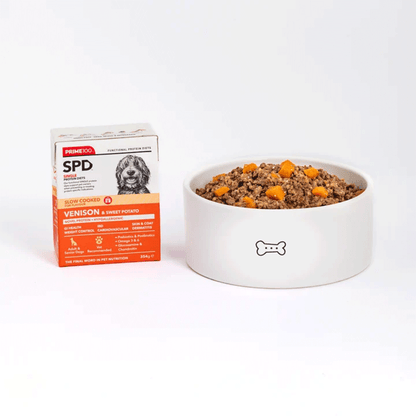 PRIME100 SPD Slow Cooked Venison & Sweet Potato Wet Dog Food