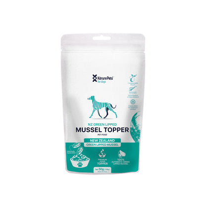 KORURE PETS NZ Omega-3 Mussel Dog Food Topper 50g