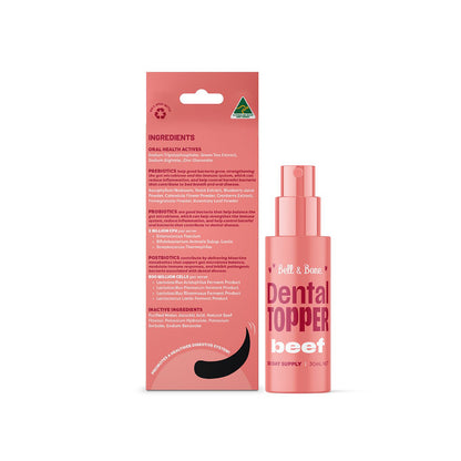 BELL & BONE Beef Dog Dental Topper 30ml