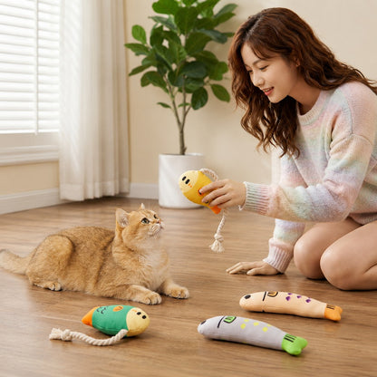 Interactive Dog & Cat Toys – Chew & Sound, Self-Play Fun