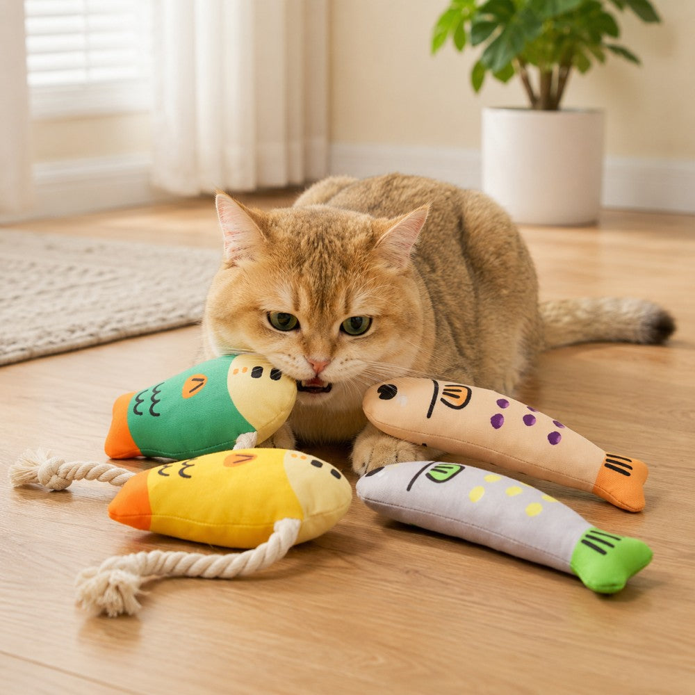 Interactive Dog & Cat Toys – Chew & Sound, Self-Play Fun
