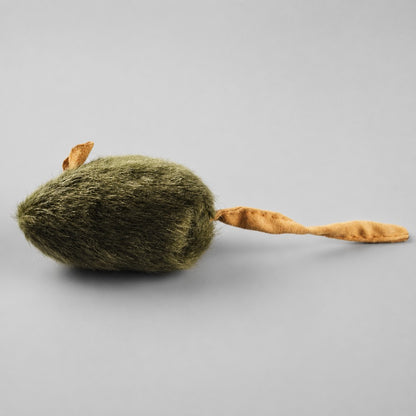 Smart Interactive Dark Green Mouse Cat Toy – Motion Sensor Self-Play Toy