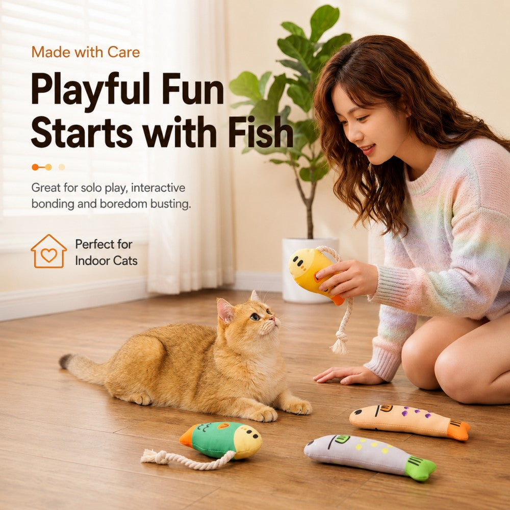 Interactive Dog & Cat Toys – Chew & Sound, Self-Play Fun