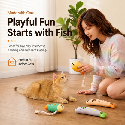 Interactive Dog & Cat Toys – Chew & Sound, Self-Play Fun