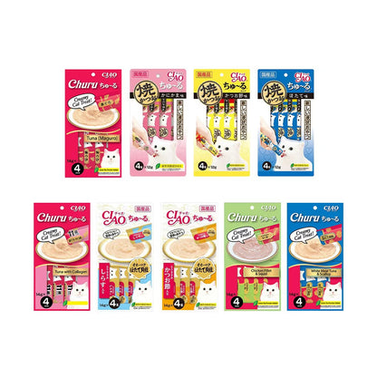 CIAO Churu Puree Cat Wet Treat-40pcs