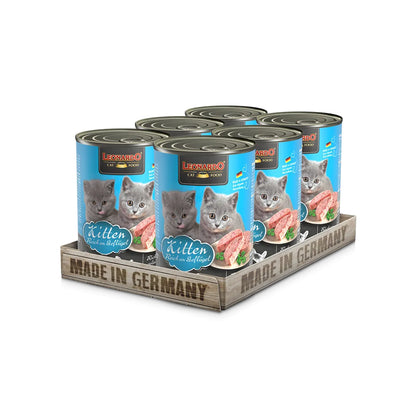LEONARDO Quality Selection Kitten Rich in Poultry Wet Cat Food