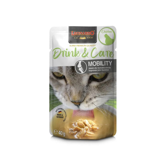 LEONARDO Drink & Care Mobility Chicken Wet Cat Food