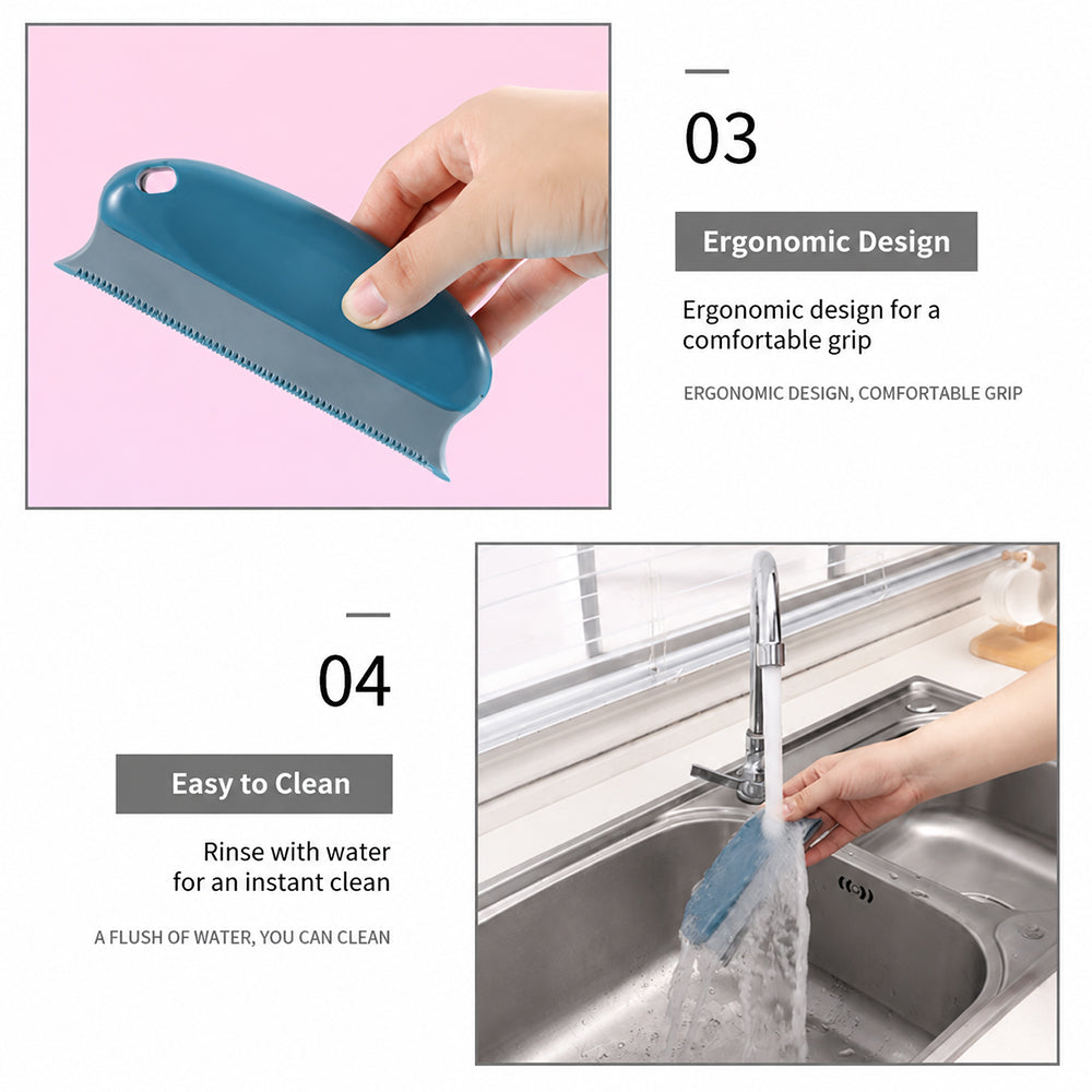 Pet Hair Remover Lint Roller Double Sided Reusable Manual