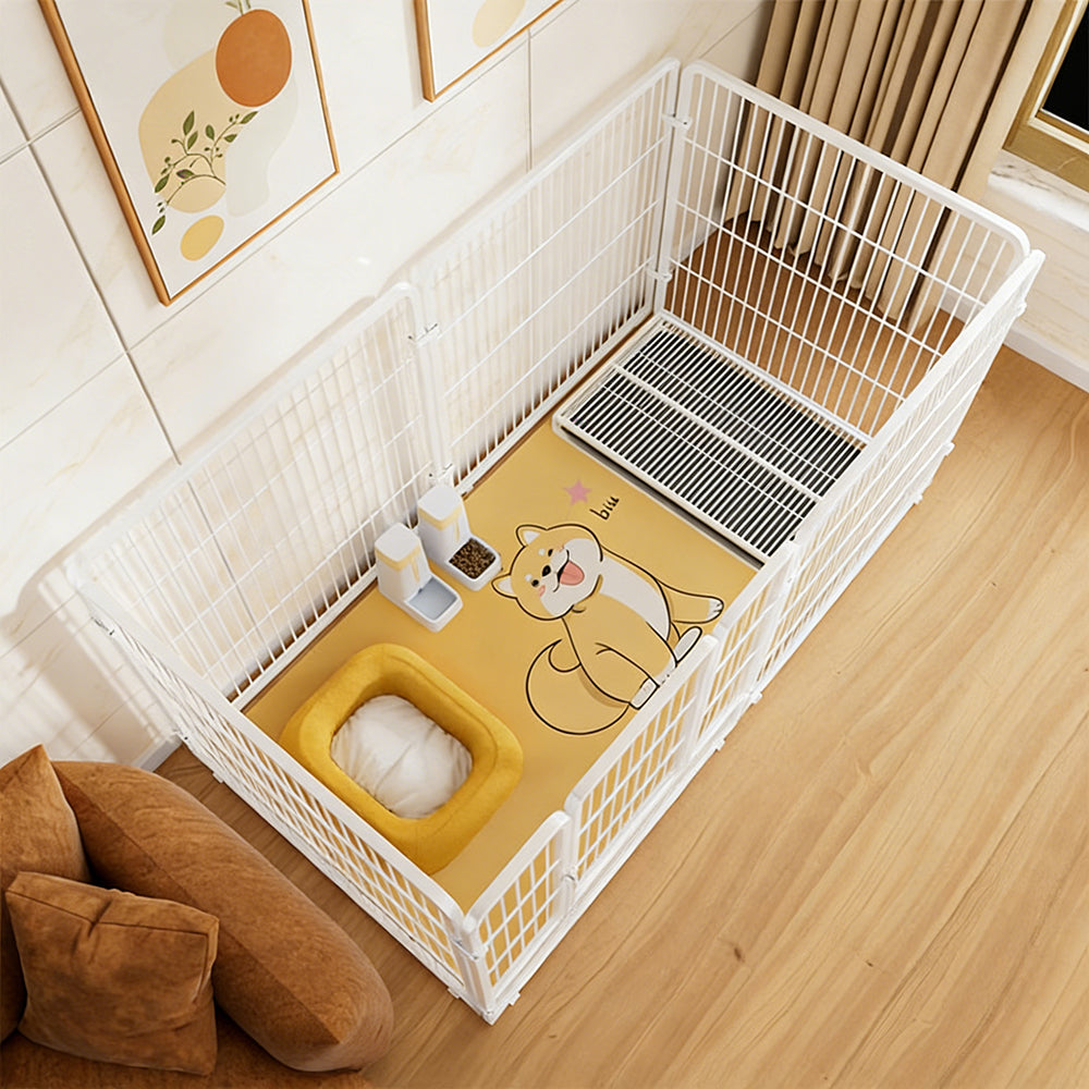 Dog Playpen Fence 6 Panel Set