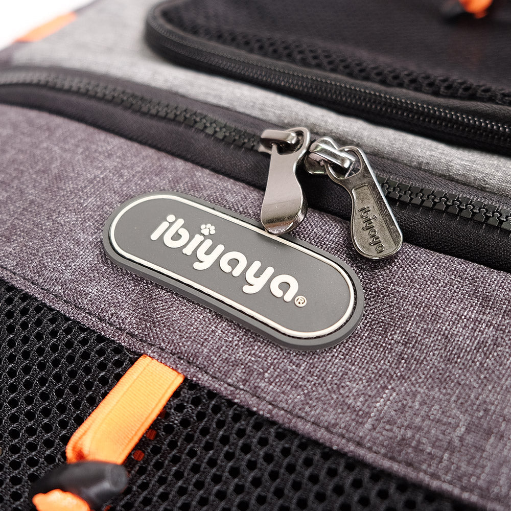 IBIYAYA Two Tier Backpack Pet Carrier