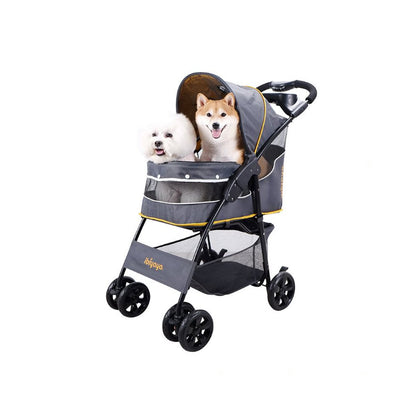 IBIYAYA Comfortable Cloud 9 Dog Cat Pet Stroller
