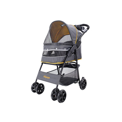 IBIYAYA Comfortable Cloud 9 Dog Cat Pet Stroller