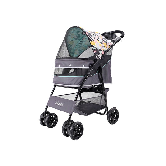 IBIYAYA Comfortable Cloud 9 Dog Cat Pet Stroller
