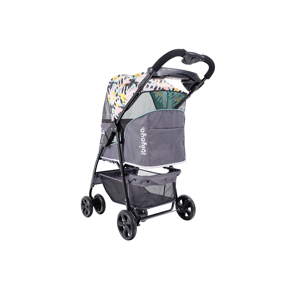 IBIYAYA Comfortable Cloud 9 Dog Cat Pet Stroller