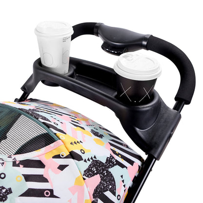 IBIYAYA Comfortable Cloud 9 Dog Cat Pet Stroller