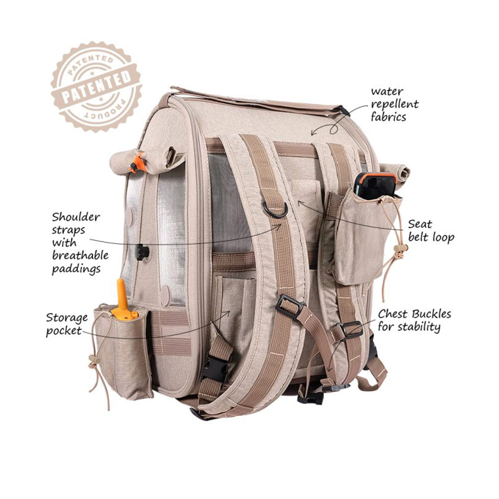 IBIYAYA TrackPack Bird Backpack Carrier