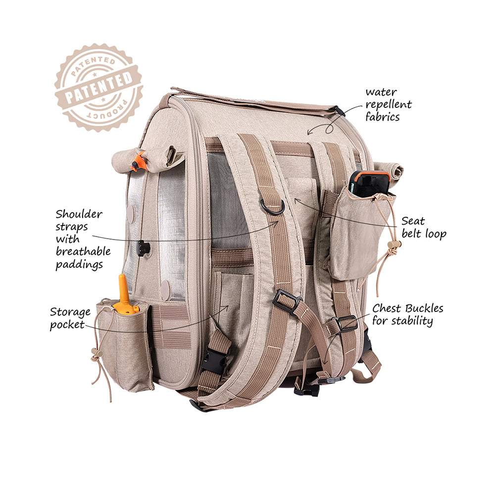 IBIYAYA TrackPack Bird Backpack Carrier
