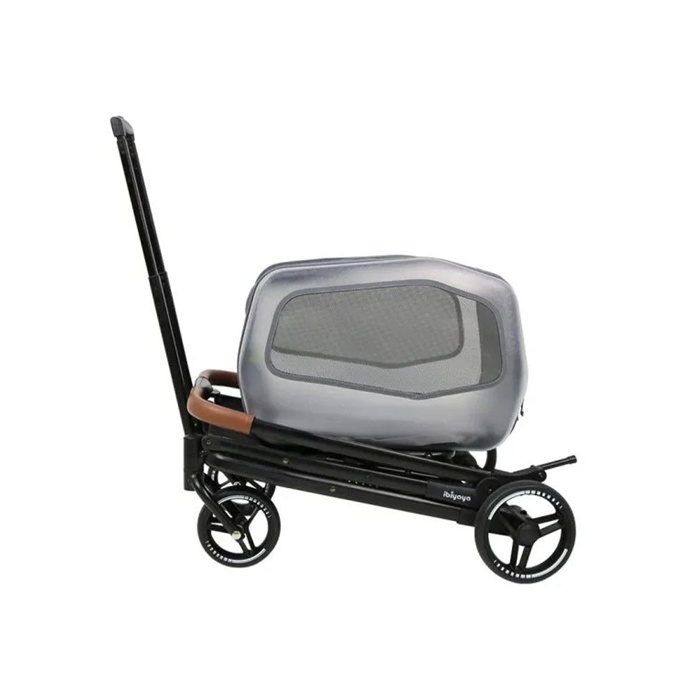 IBIYAYA NeoRider Multipurpose Detachable Pet Stroller - Silver Mist