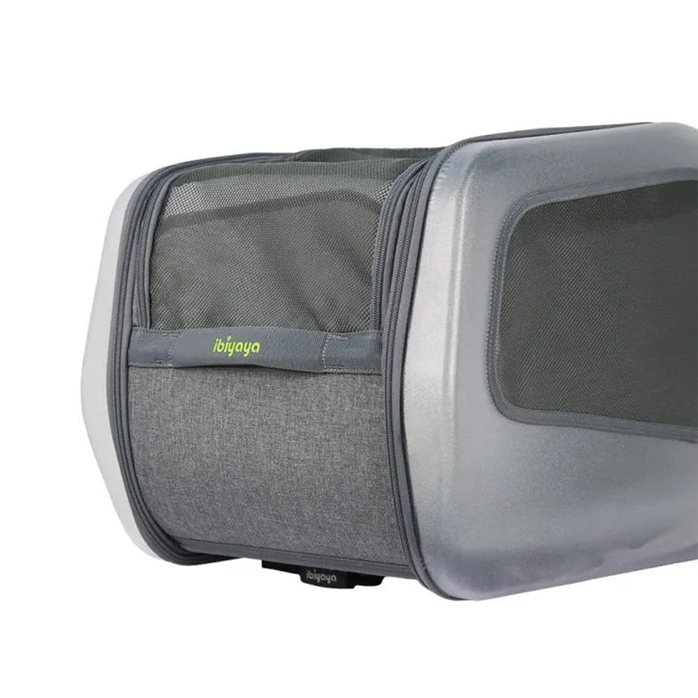 IBIYAYA NeoRider Multipurpose Detachable Pet Stroller - Silver Mist