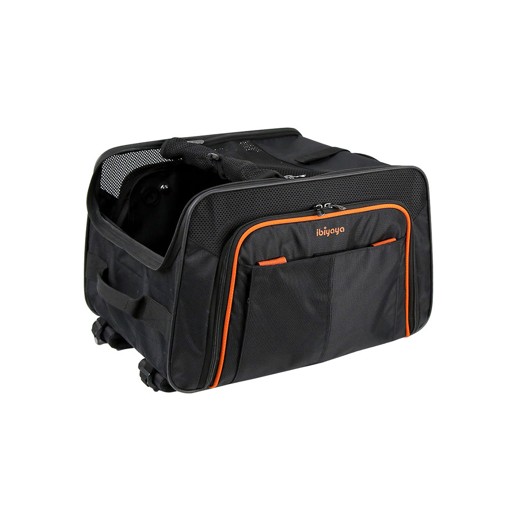IBIYAYA JetPaw Expandable Backpack Pet Carrier - Obsidian