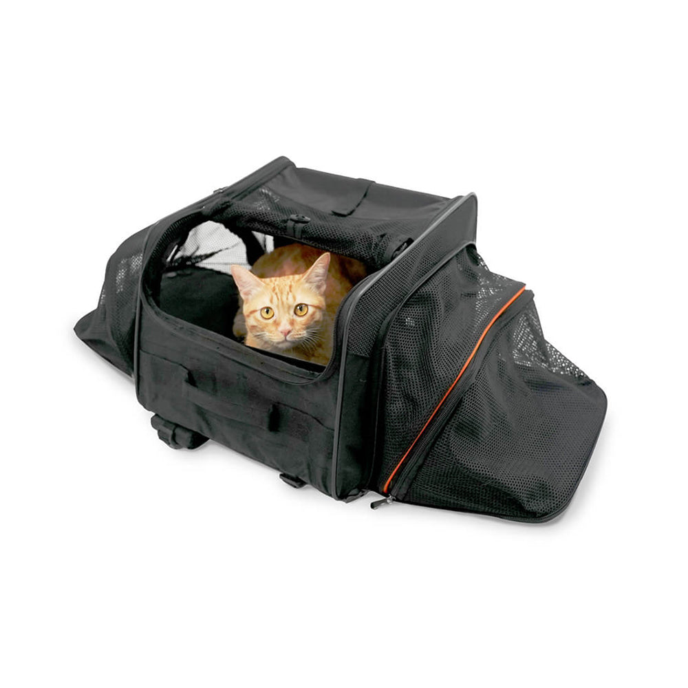 IBIYAYA JetPaw Expandable Backpack Pet Carrier - Obsidian
