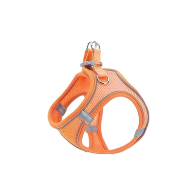 KARA PET Bright Orange Pet Harness (extra small)