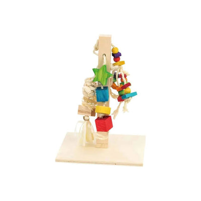 VEGGIE PATCH Large Chew Tree Small Animal Activity Toy