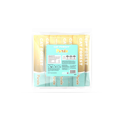 CAT FOREST Puree Tuna with Whitefish Cat Treats