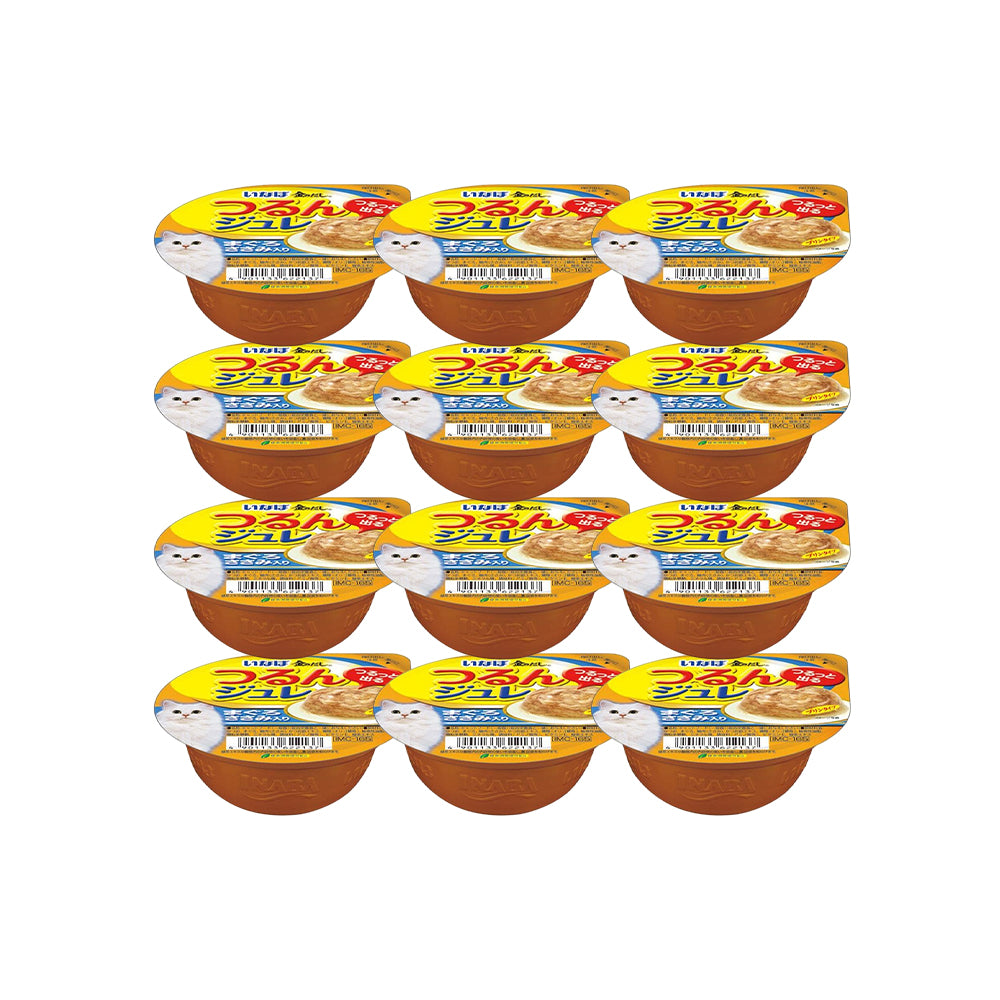 CIAO Tuna Flake Jelly in Chicken Fillet Broth Cat Treats 65g (cupped)