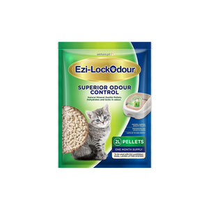 EZI-LOCKODOUR Cat Litter with Natural Mineral for Superior Odour Control