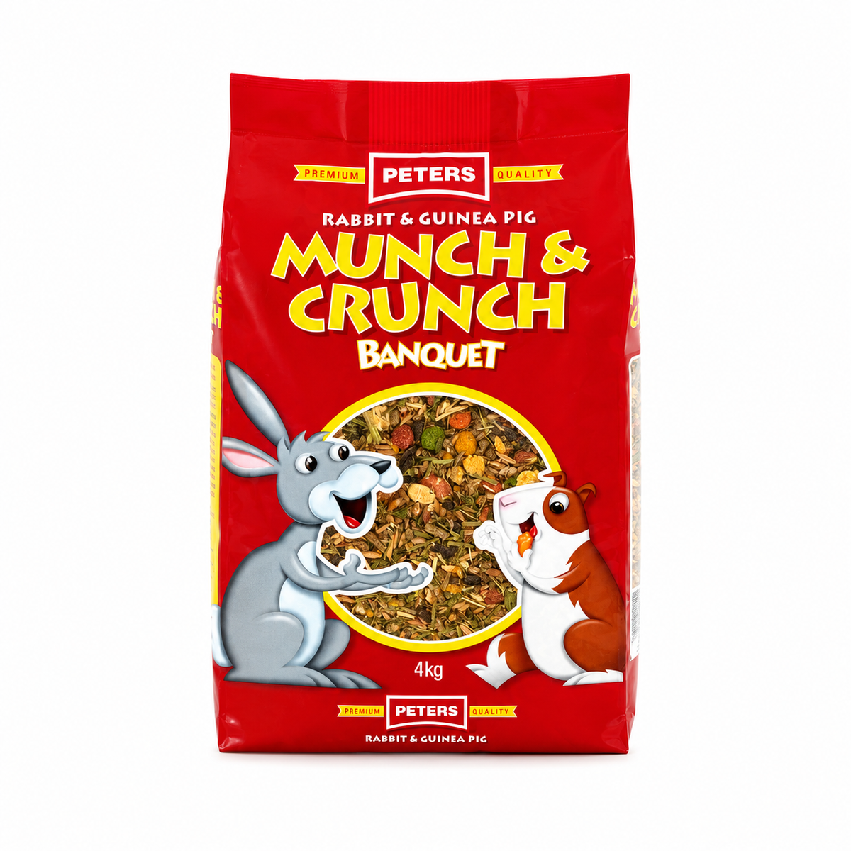 PETERS Rabbit and Guinea Pig Munch and Crunch 4kg