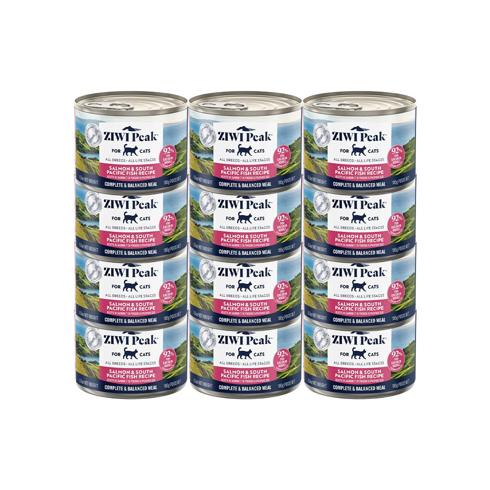 ZIWI PEAK Salmon & South Pacific Fish Wet Cat Food Cans