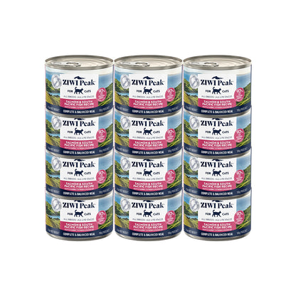 ZIWI PEAK Salmon & South Pacific Fish Wet Cat Food Cans