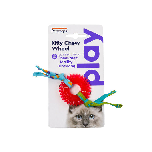 PETSTAGES Kitty Chew Wheel Cat Toy