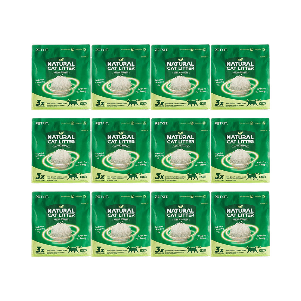 PETKIT Natural Plant Cassava Cat Litter 2.4Kg