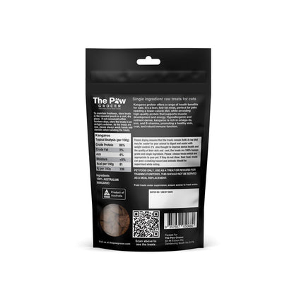 THE PAW GROCER Kangaroo Freeze Dried Cat Treats 50g