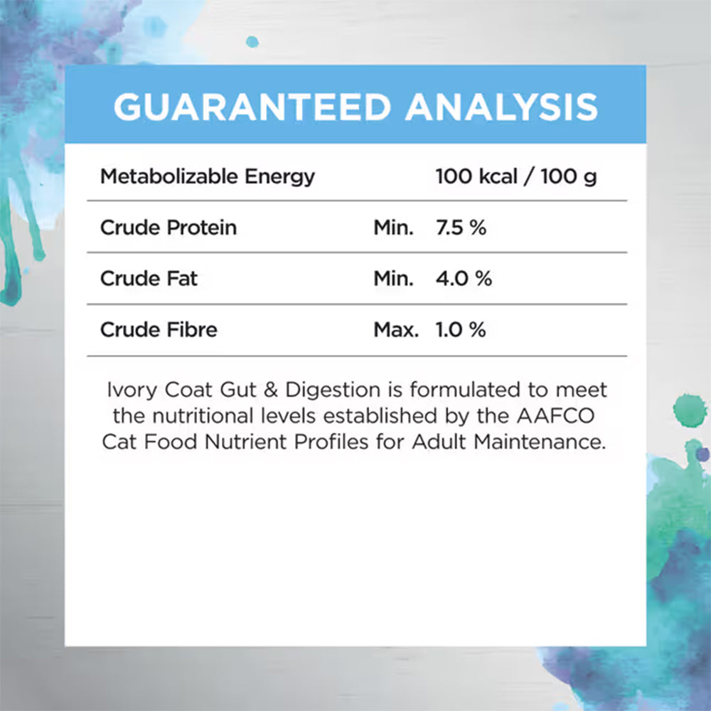 IVORY COAT Inspired By Raw Gut & Digestion Wet Cat Food