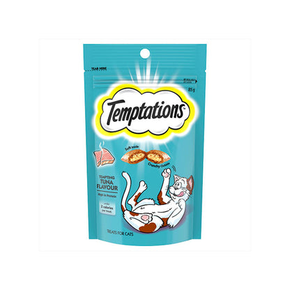 TEMPTATIONS Snacks Tempting Tuna Cat Treats 85g
