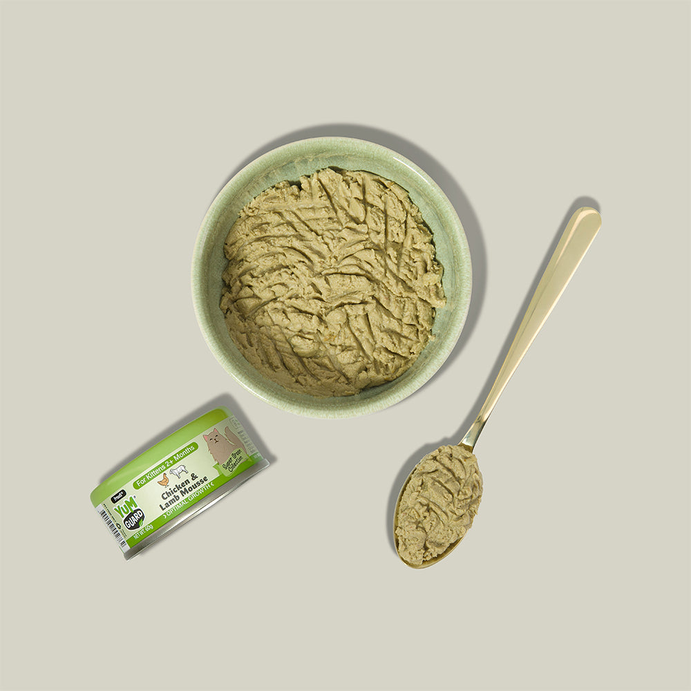YUMGUARD Optimal Growth Chicken & Lamb Mousse Kitten Wet Cat Food