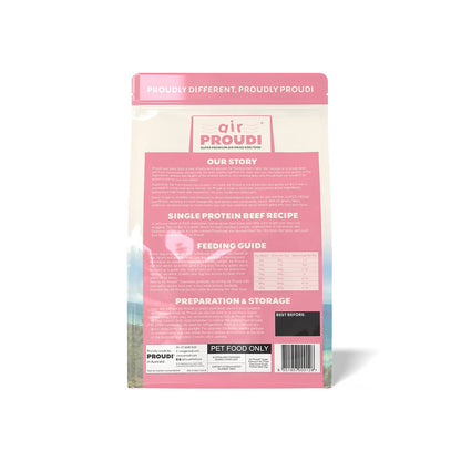 AIR PROUDI Premium Beef Air Dried Dog Food