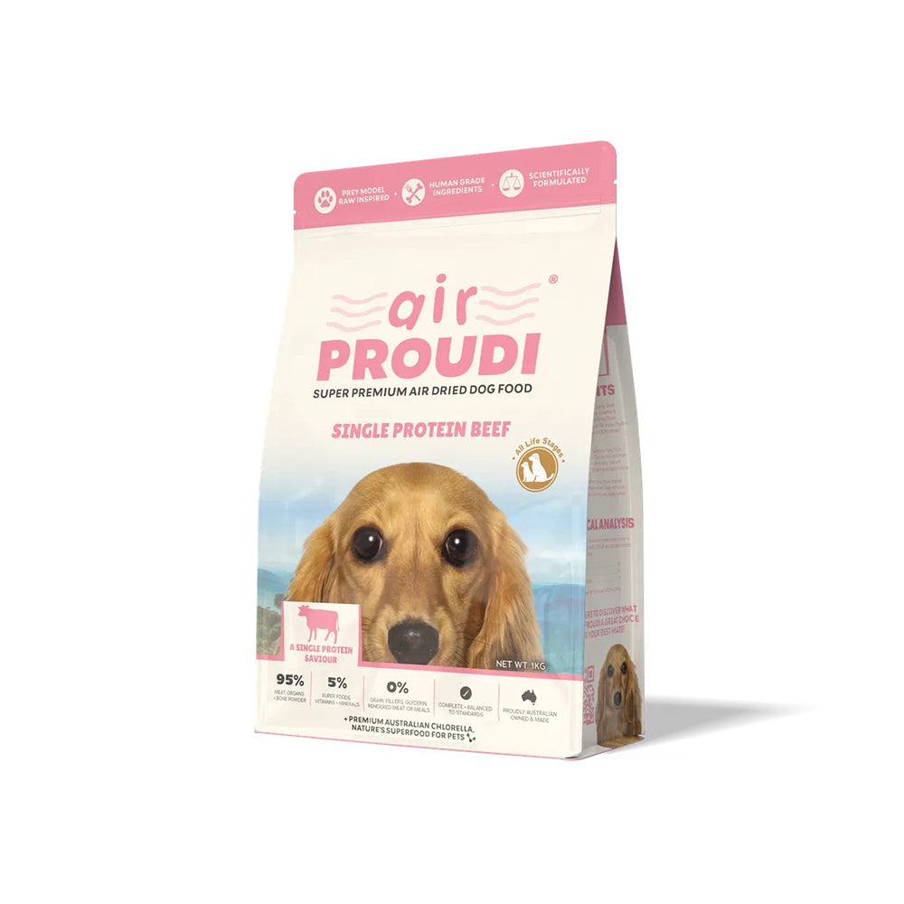 AIR PROUDI Premium Beef Air Dried Dog Food