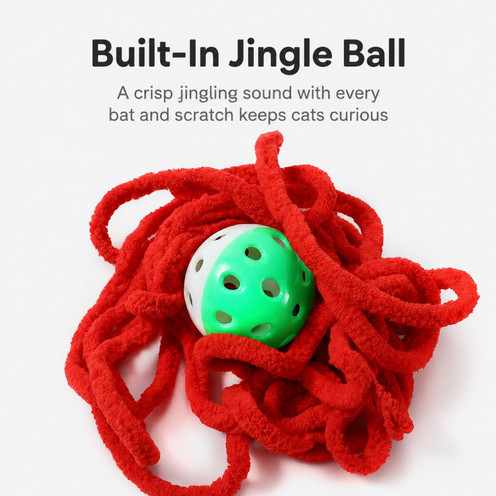 Plush Yarn Bell Ball Cat Toys