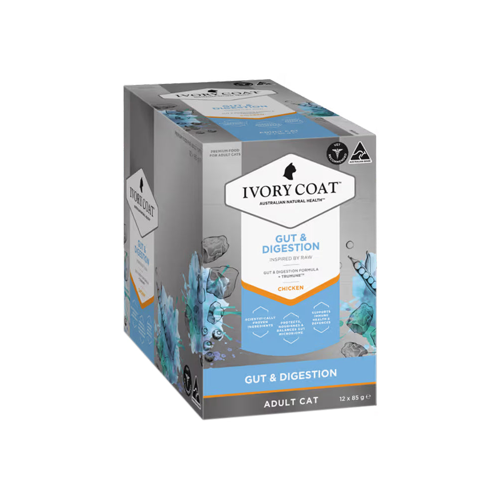 IVORY COAT Inspired By Raw Gut & Digestion Wet Cat Food