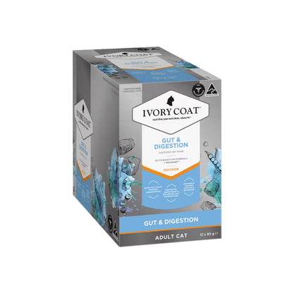 IVORY COAT Inspired By Raw Gut & Digestion Wet Cat Food